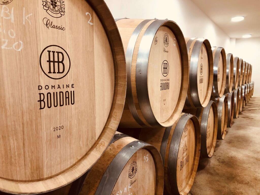 elevage du vin en fut